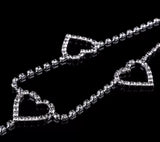 Rhinestones waist chain